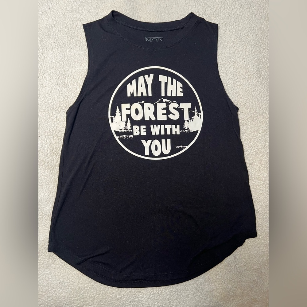 Star Wars ‘May the forest be with you’ muscle tee